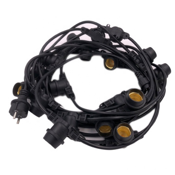 E27 лампа держатель Schuko plugure Outdoor String Lights 48ft